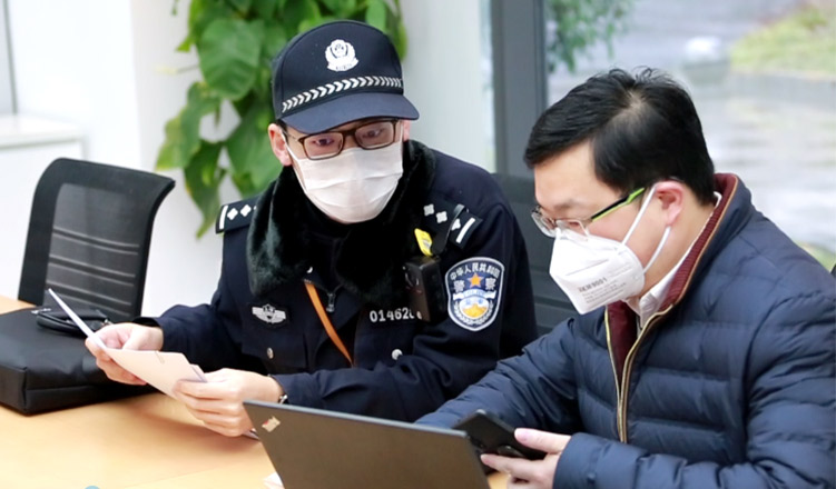 滬警方主動對接我司，保障誠格一次性防護(hù)服安全生產(chǎn)